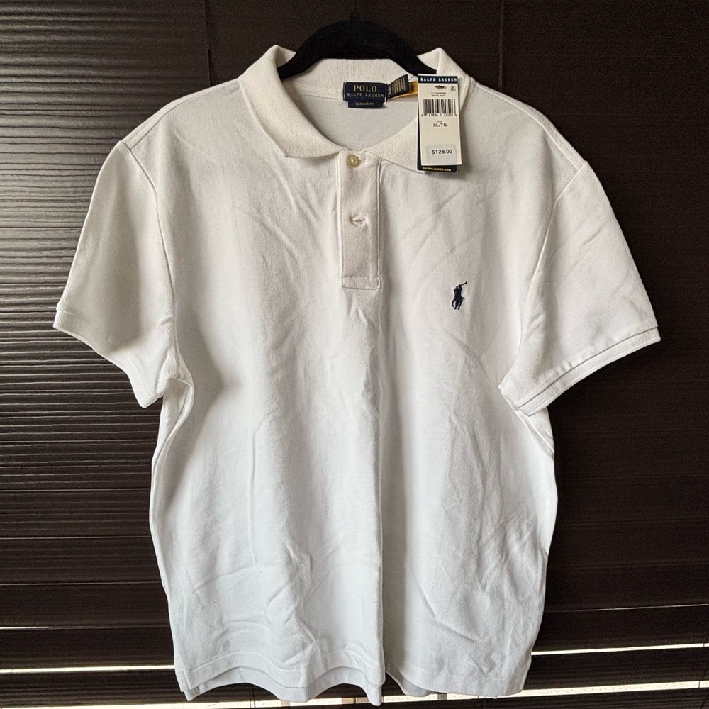 Ralph Lauren Women’s Classic White Polo Shirt